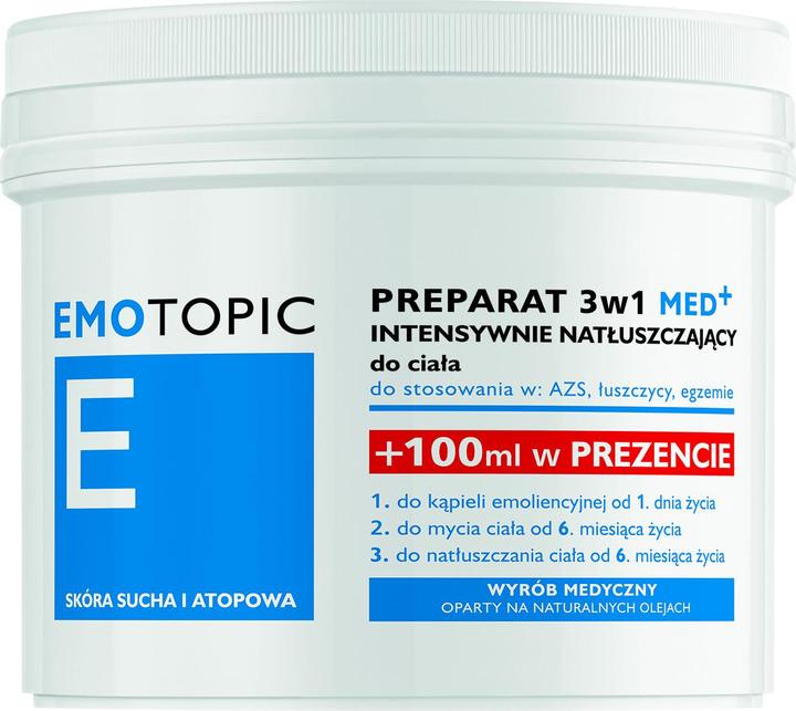 Pharmaceris Emotopische, intensiv schmutzige Herstellung 3in1, 500 ml (Reinigungslotion, 500 ml)