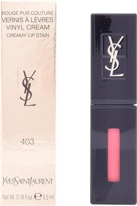 Actual product image Yves Saint Laurent Vernis à Lèvres Vinyl Cream (403 Rose Happening)