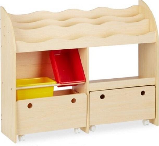Actual product image Relaxdays Playroom Storage For Toys & Books