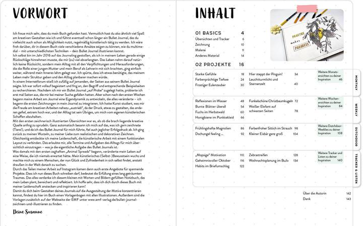 Produktbild Bullet Journal – zeichnen und illustrieren (Deutsch, Susanne Boehmer-Hoops, 2021)