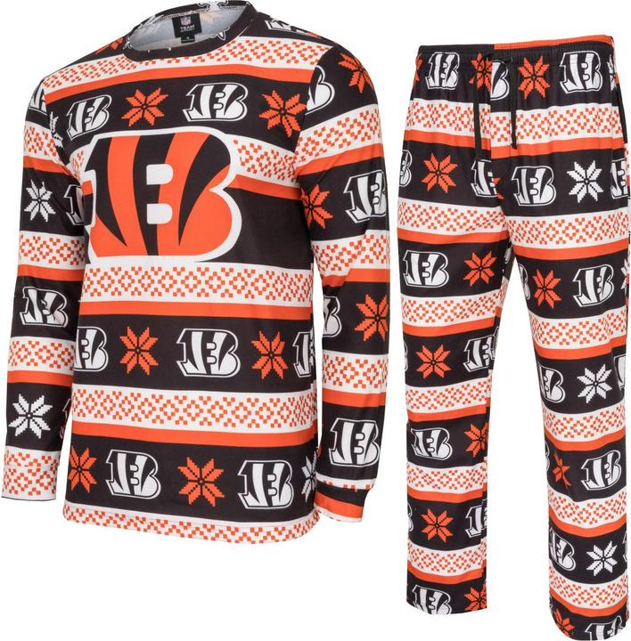 Actual product image Foco NFL Winter XMAS pyjamas Cincinnati Bengals - M (M)