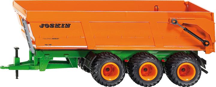 Actual product image Siku 2892 Joskin 3-Wiels Anhänger mit kippbarer Schaufel 01:32