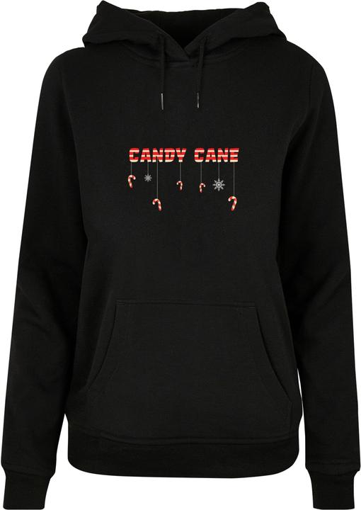 Produktbild Merchcode Ladies Candy Cane Basic Hoody - 112223 (S)