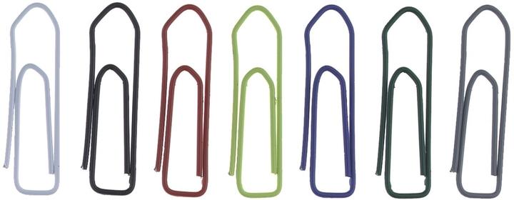 Actual product image Alco Paper clips square 26 mm, assorted colours (1 x)