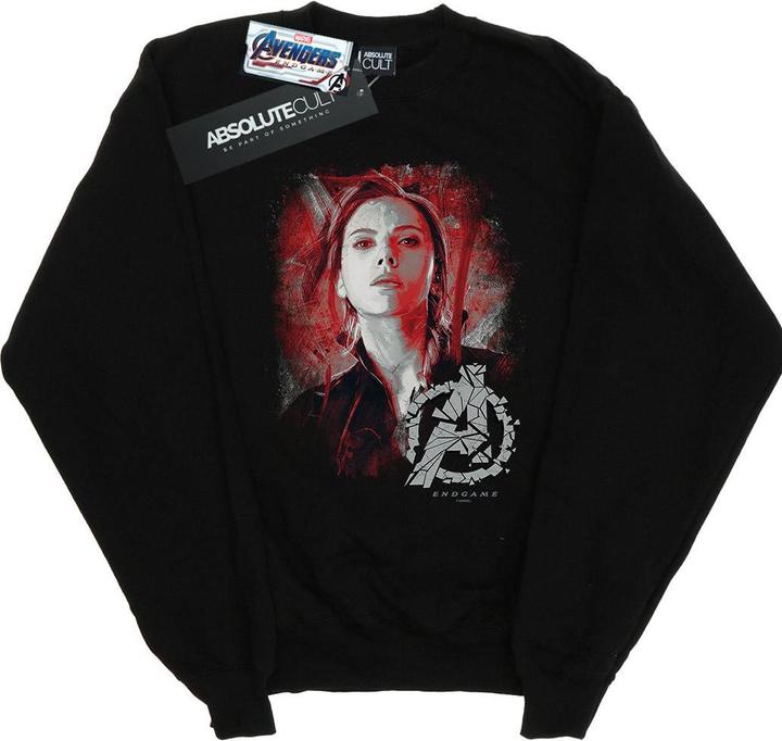 Image du produit Sweatshirt brossé fille Avengers Endgame Black Widow (116)