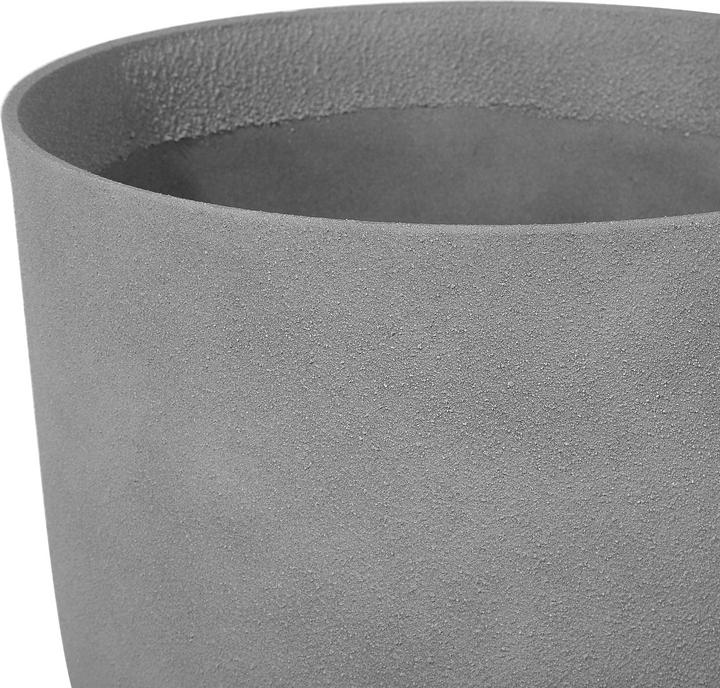 Produktbild Beliani Blumenkübel 2er Set grau rund 43 x 43 x 52 cm CROTON (43 cm)