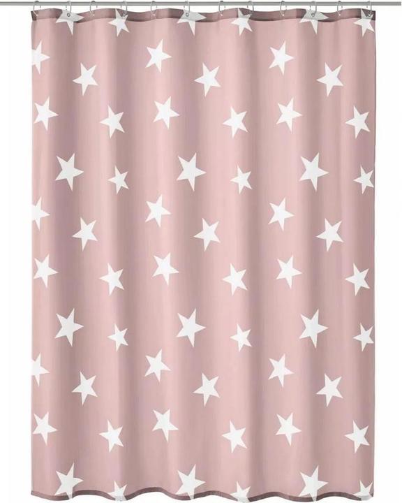 Image du produit Kleine Wolke Rideau de douche Nova rose (180 x 200 cm)