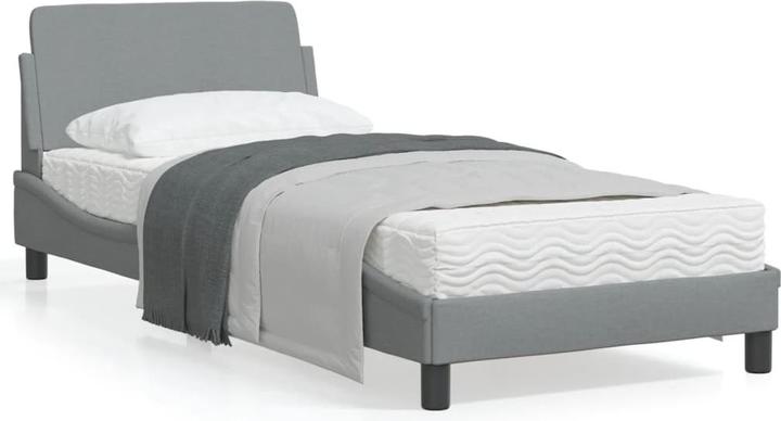 Immagine prodotto VidaXL Giroletto con testiera in tessuto (80 x 200 cm)
