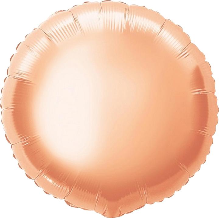 Actual product image Unique Party Round 18in Foil Balloons (Pack Of 5)