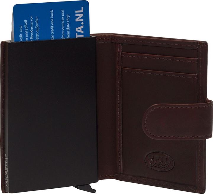 Actual product image The Chesterfield Brand Leipzig credit card holder RFID protection leather 7.5 cm