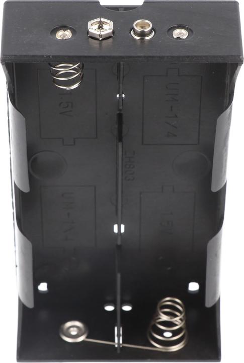 Actual product image Goobay Batteriehalter für 4x Mono mit Druckknopf