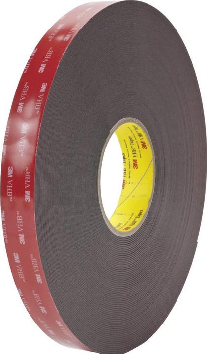 Image du produit 3M Ruban adhésif VHB 19 mm x 33 m, noir (19 mm)