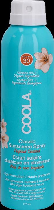 Produktbild Coola Suncare Classic Spray Tropical Coconut (Sonnenspray, SPF 30, 177 ml, 177 g)