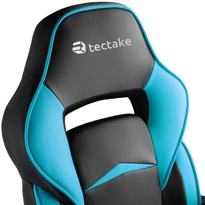 Produktbild tectake Racing Bürostuhl mit Fussstütze