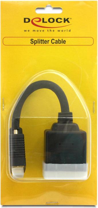 Actual product image Delock VGA to (VGA, 22 cm)