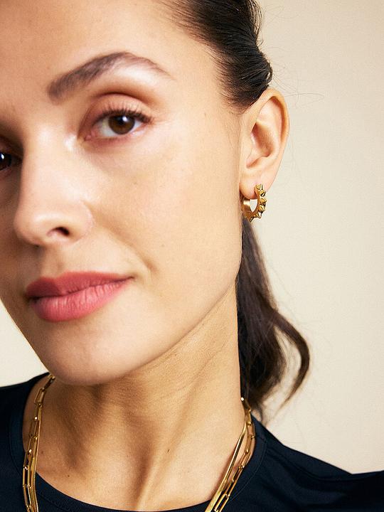 Produktbild Edblad Ohrringe PEAK HOOPS ICON (Metall)