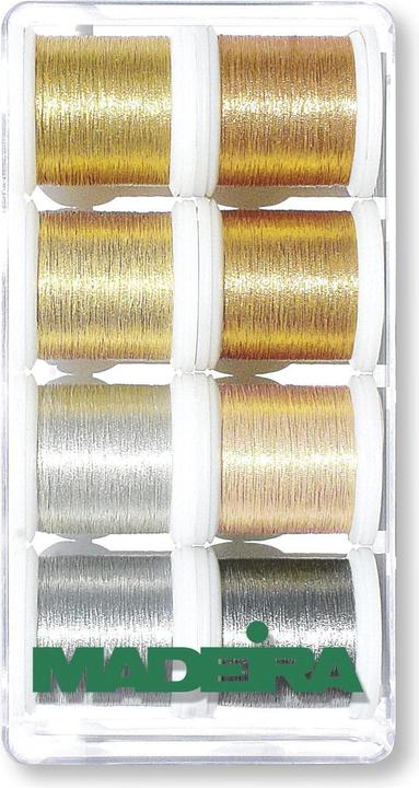 Immagine prodotto Madeira Filo per cucire e ricamare liscio metallico (200 m)