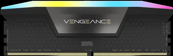 Image du produit Corsair VENGEANCE DDR5 5200MT/s 32GB (1x32GB) Intel XMP & AMD EXPO - GREY (1 x 32GB, 5200 MHz, RAM DDR5, DIMM)