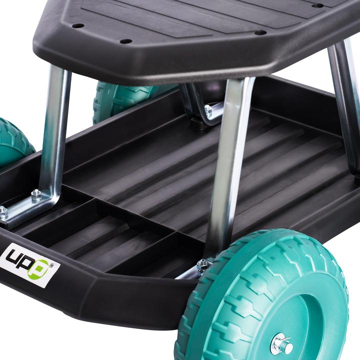 Produktbild UPP Gartenwagen Rollsitz Gartenhelfer Rollwagen Garten Sitzhilfe Sitz f. Gartenarbeit