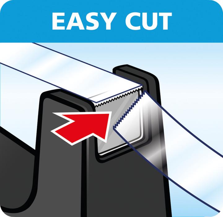 Actual product image tesa EASY CUT SMART adhesive tape dispenser for tables, with anti-slip technology, incl. 1 roll of