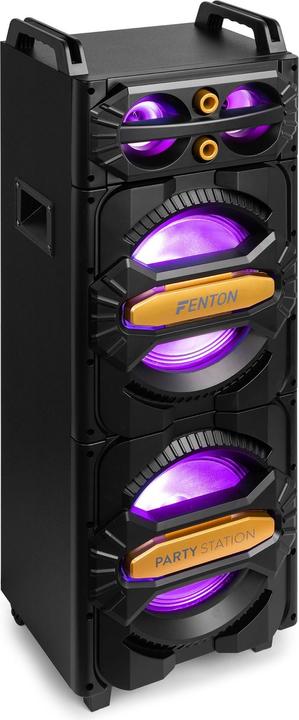 Fenton Party speaker - LIVE2102 Partystation met Bluetooth en lichteffecten - Met (Active)