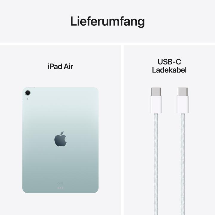 Image du produit Apple iPad Air 11 2025 (M3) (WLAN uniquement, 11", 128 Go, Bleu)