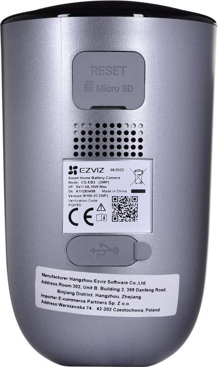Produktbild EZVIZ EB3 (2304 x 1296 Pixels)