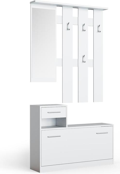 Image du produit Vichy Garderobe Billy, Weiss, 100 x 111.6 cm