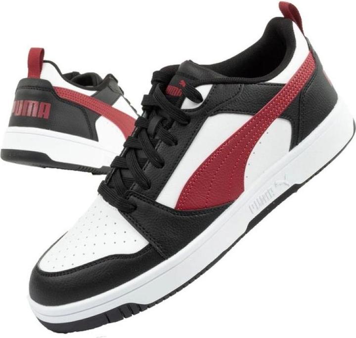 PUMA White-Intense Red-PUMA Black