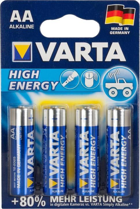 Immagine prodotto Varta potenza a lunga durata (4 pz., AA, 2960 mAh)