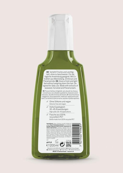 Actual product image Rausch Anti Grease Shampoo with Seaweed (200 ml, Liquid shampoo)