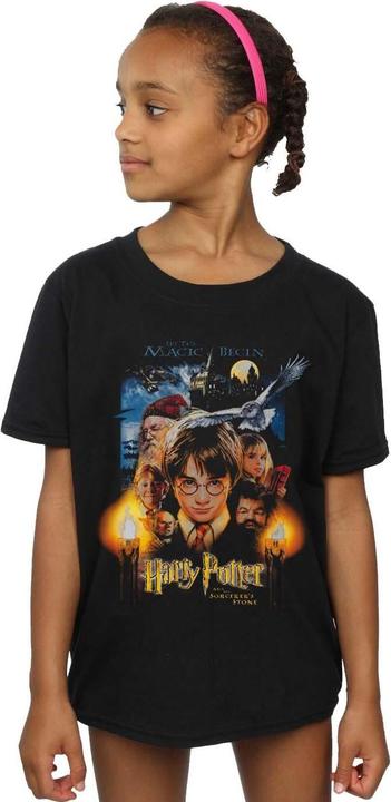 Produktbild The Sorcerer's Stone Poster TShirt Mädchen (140, 146)