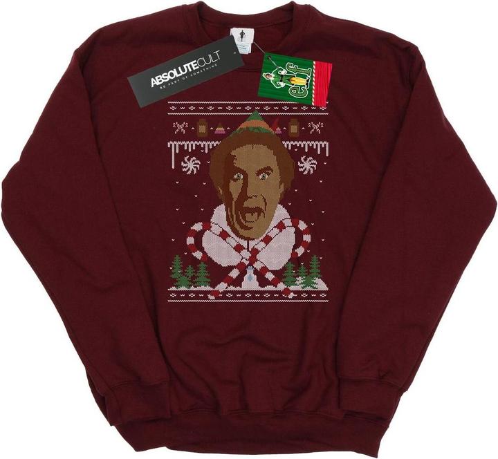 Elf Christmas Fair Isle Sweatshirt (XXL)