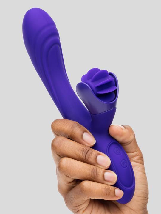 Image du produit Lovehoney Dream Rabbit Vibrateur rotatif rechargeable en silicone pour lapin