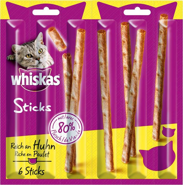 Image du produit Whiskas Bâtonnets (Adulte, 1 pcs, 36 g)