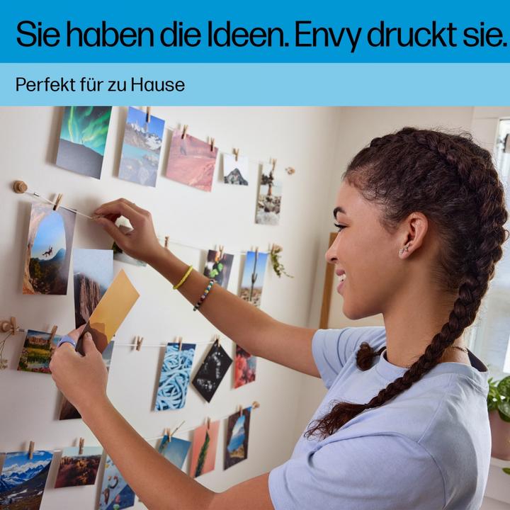 Actual product image HP Envy 6520e All-in-One-Drucker, Thermal Inkjet, Farbdruck, 4800 x 1200 DPI, Farbkopieren, Farbscan (Colour)