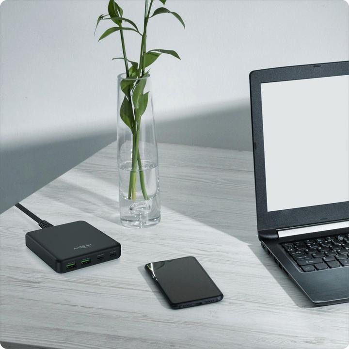 Actual product image Ansmann USB charger 4-port 65W PD/QC/GAN (65 W)