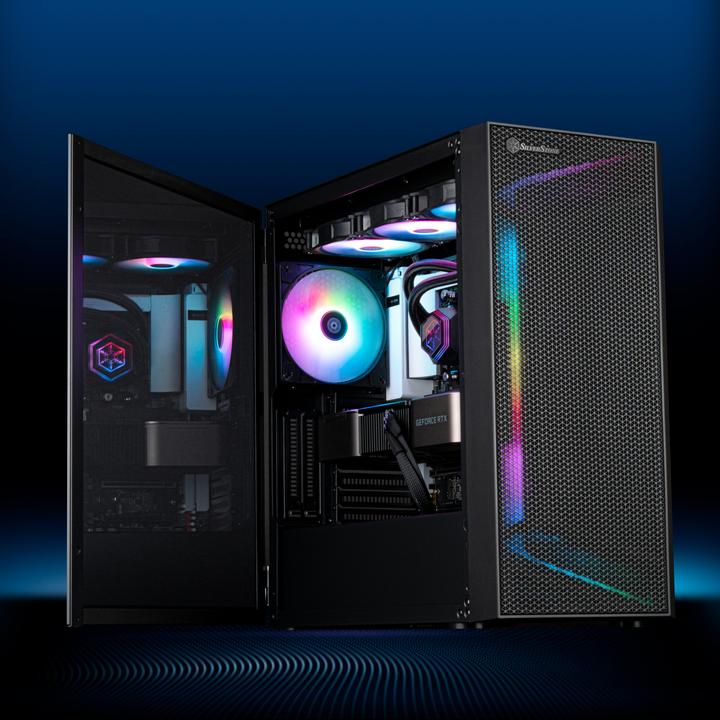 Produktbild Silverstone seta h1 tower-gehäuse (ATX, SSI EEB, Mini-ITX, SSI CEB, mATX)