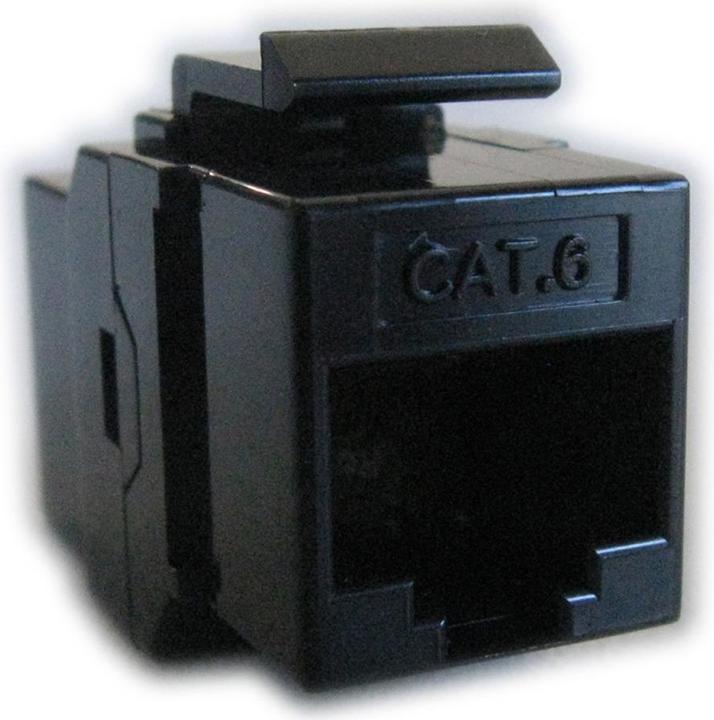 Image du produit Roline Connecteur RJ45, Keystone, non blindé, Cat6/Cl.E (Module Keystone)