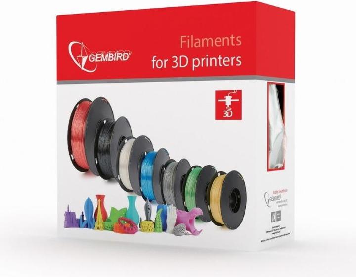 Produktbild Gembird Filamentcassette PLA schmale Spule (PLA, 1.75 mm, 1000 g, Violett)
