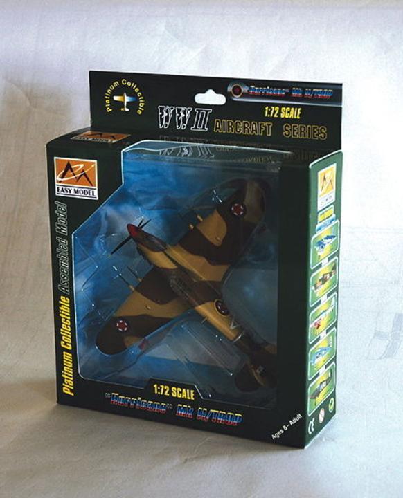 Actual product image Easy Model Hawker Hurricane MKII Trop Yugoslavia