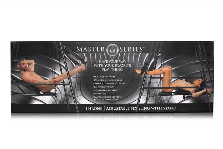 Actual product image Master Series Throne - Adjustable Sex Sling with Stand