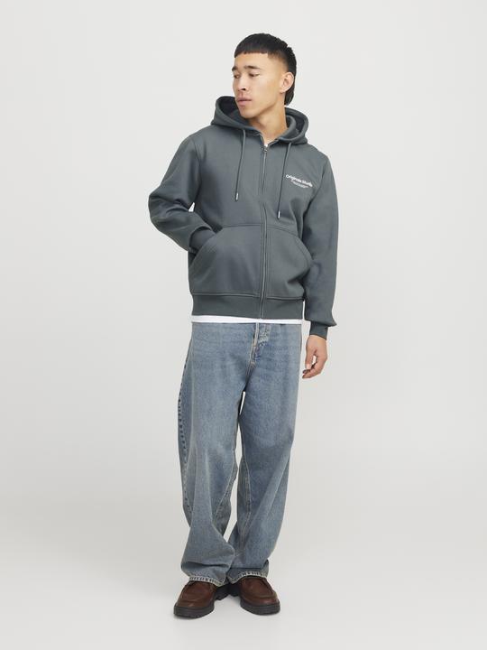 Produktbild Jack & Jones Gedruckt Kapuzenpullover mit Reissverschluss Kapuzenjacke (XS)