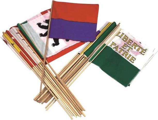 Actual product image Sombo Swiss cantonal flag (1 piece) - 1 August