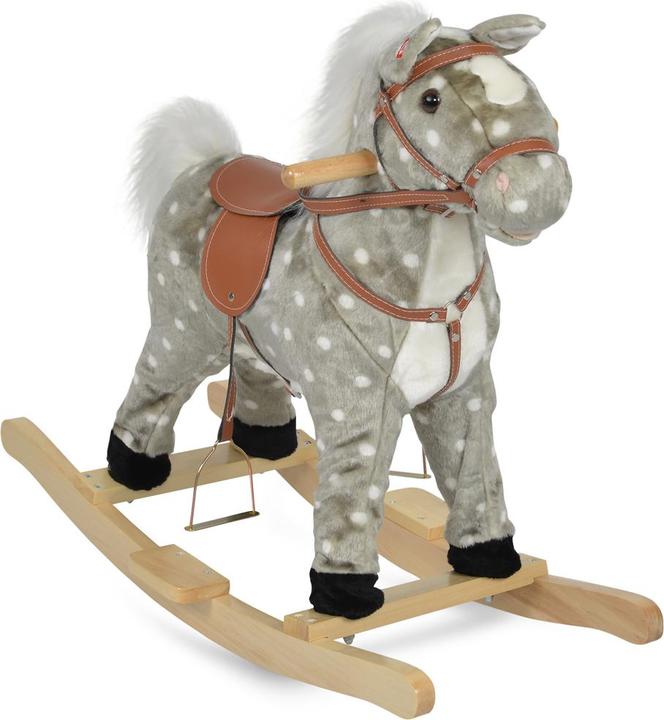 Moni Plush rocking horse Spotty