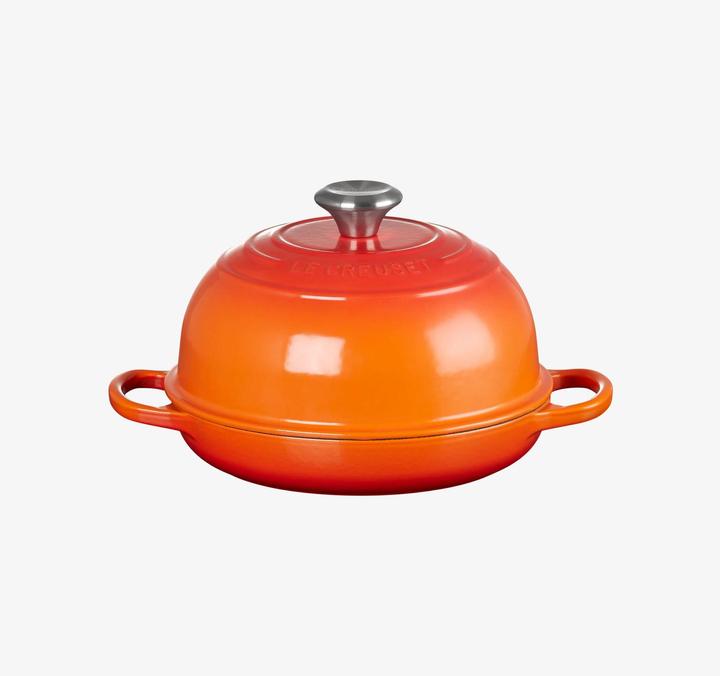 Actual product image Le Creuset Roaster for bread 24cm orange (24 cm, Casserole + Stewpot, Cast iron)