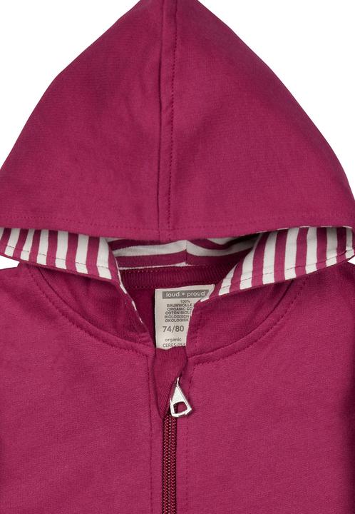 Produktbild loud + proud Kapuzenjacke (134, 140)