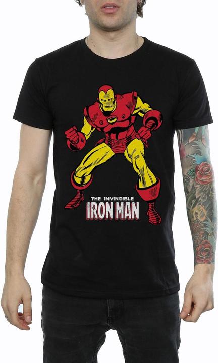 Actual product image Mens Iron Man Pose T-Shirt (M)