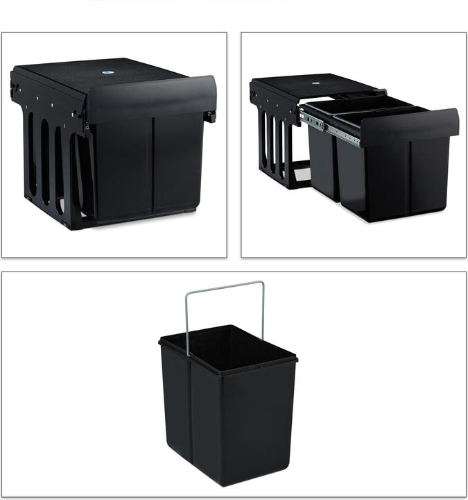 Immagine prodotto Relaxdays pattumiera-estraibile (15 l)