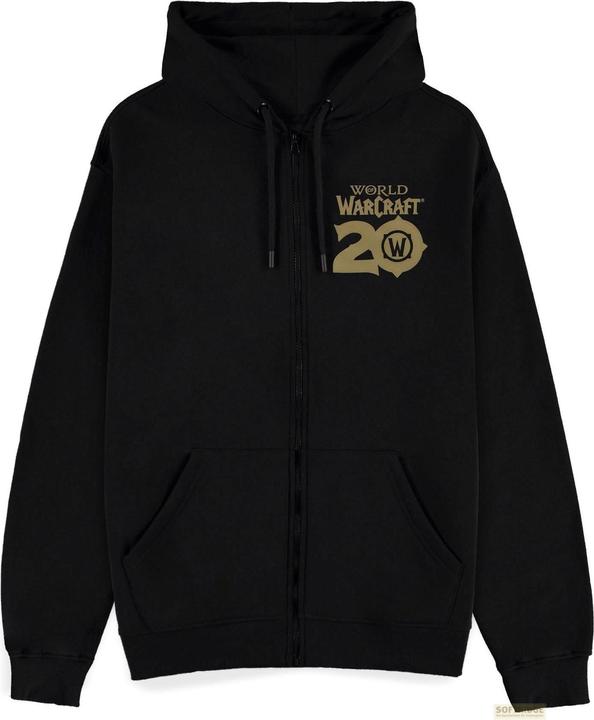 Difuzed World Of Warcraft 20th Ann. - Men's Zipper Hoodie - M (M)